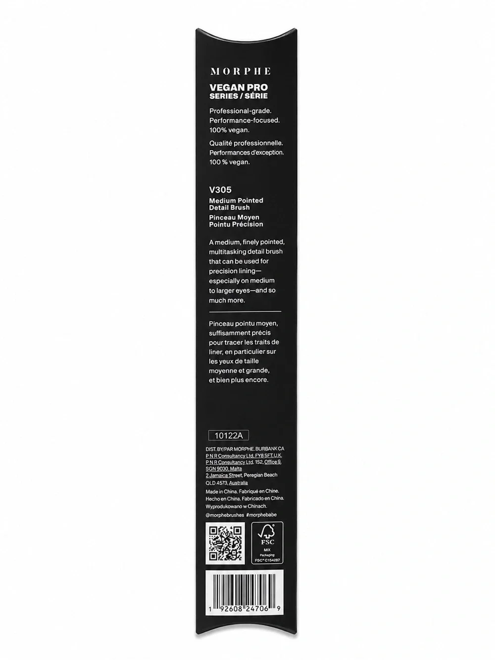 Morphe V305 Vegan Pro Medium Pointed Detail Brush
